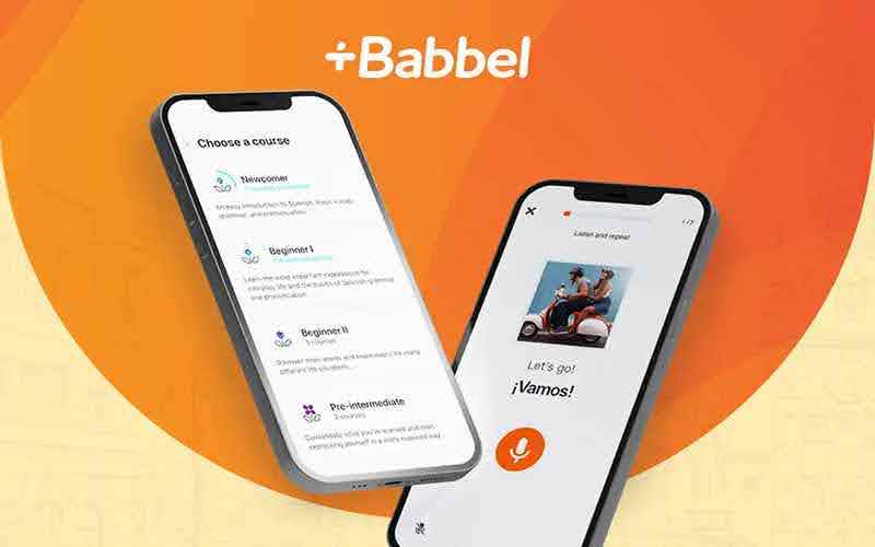 آموزش زبان با اپلیکیشن Babbel
