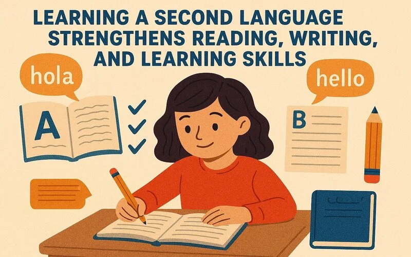 Strengthens Reading, Writing, and Learning Skills