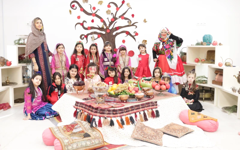 شب یلدا در فضای آموزشی