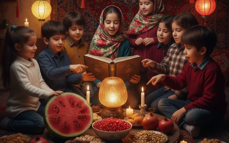 شعر کودکانه یلدایی