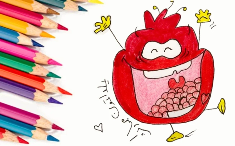 انارهای خندان، شادی دانه‌های سرخ